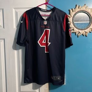 NFL COLOR RUSH Dri-fit Texans Jersey. #4 WATSON